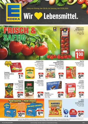 Prospekte Edeka - 8.06.2026 - 13.06.2026.