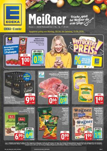 Leták Edeka - 8.6.2026 - 13.6.2026.
