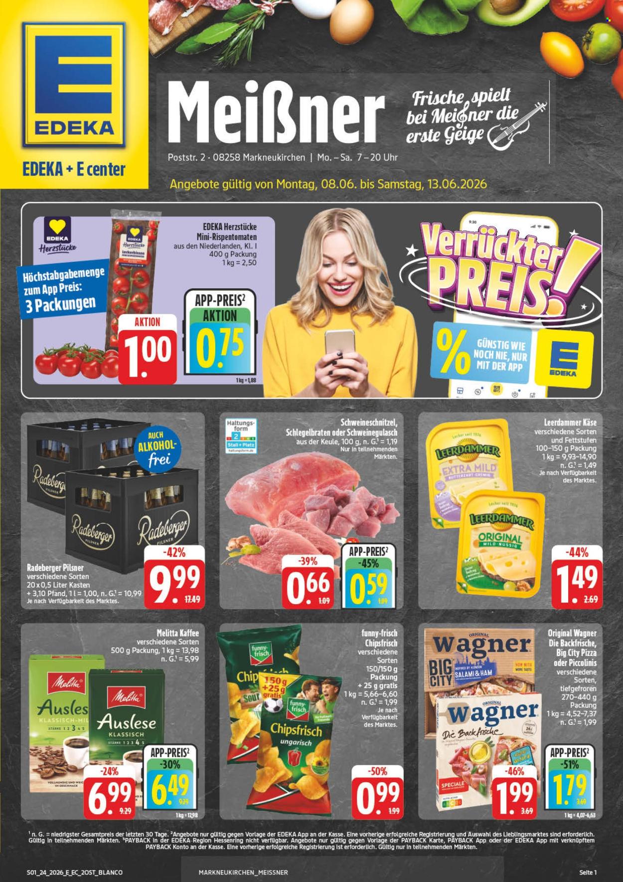 Leták Edeka - 8.6.2026 - 13.6.2026. Strana 1
