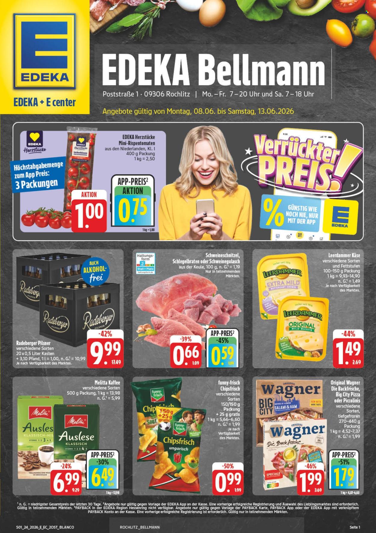 Leták Edeka - 8.6.2026 - 13.6.2026. Strana 1