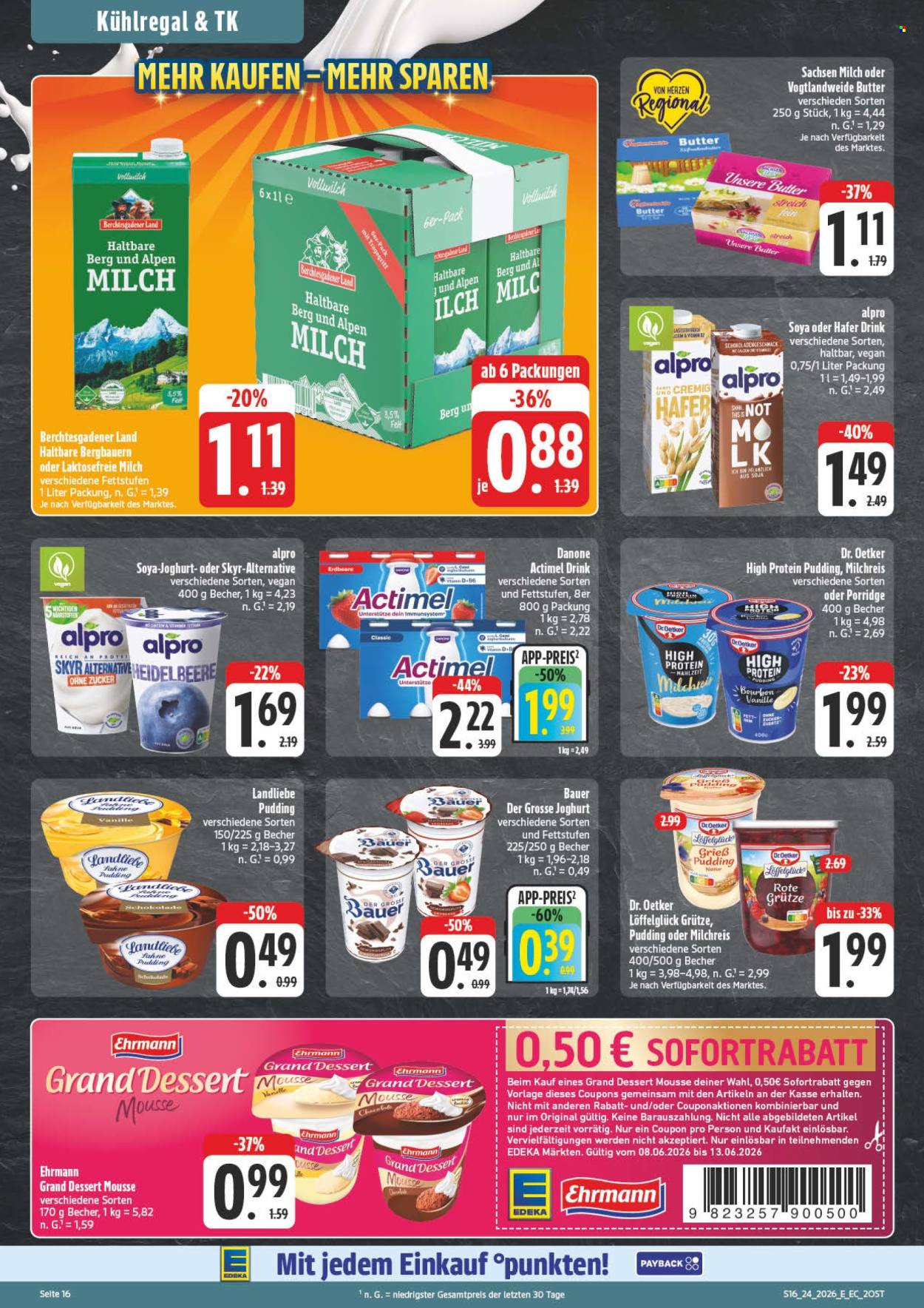 Leták Edeka - 8.6.2026 - 13.6.2026. Strana 16