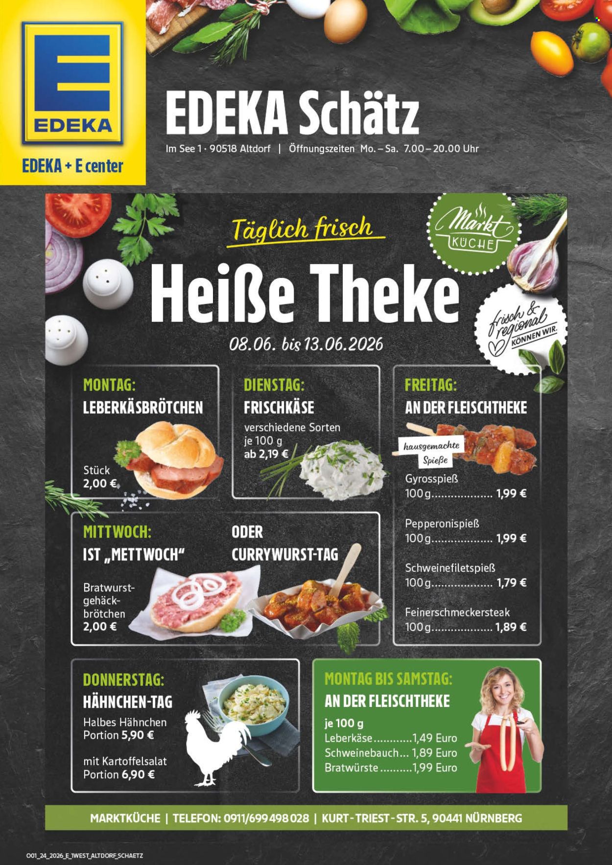 Leták Edeka - 8.6.2026 - 13.6.2026. Strana 2