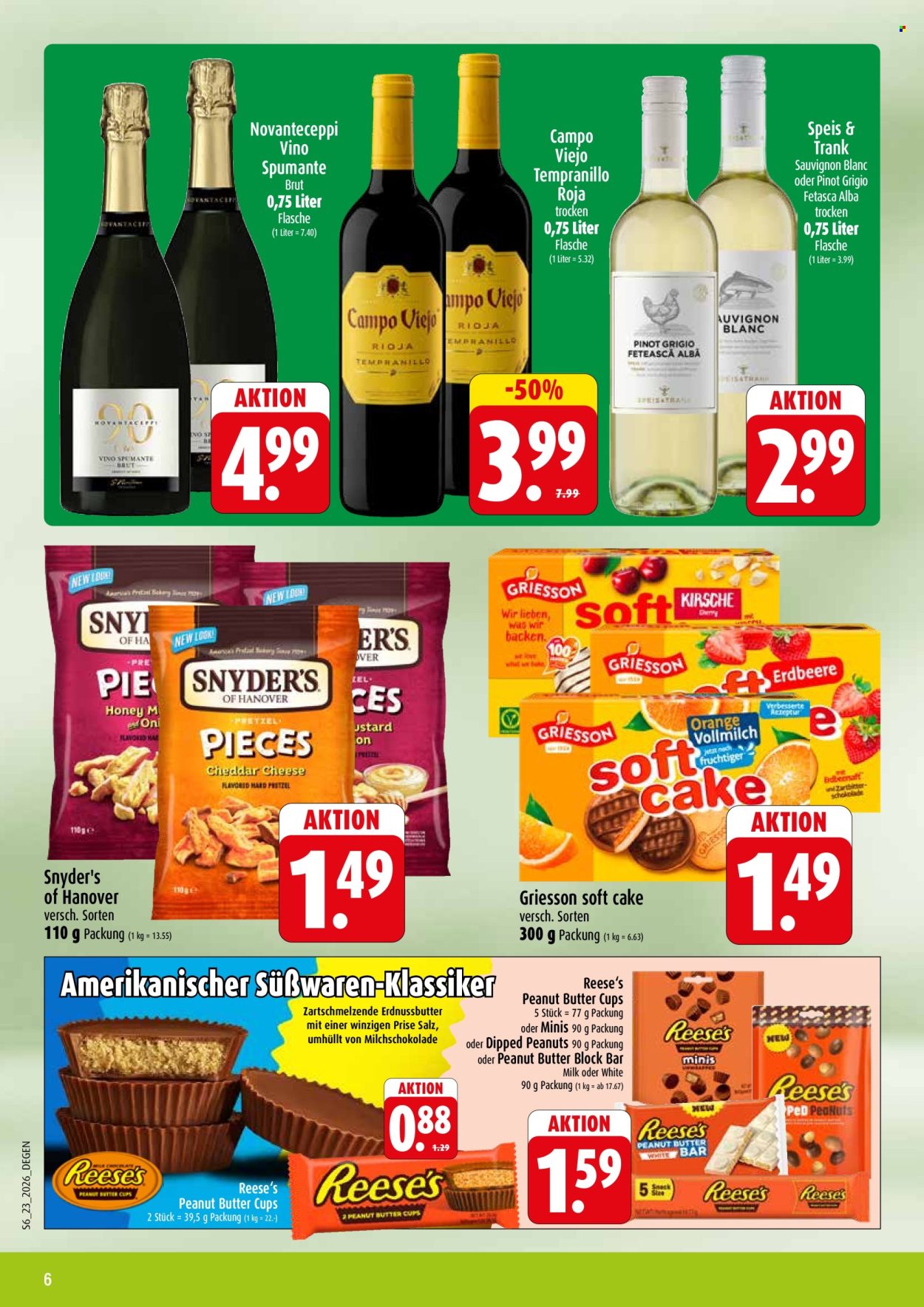 Leták Edeka - 8.6.2026 - 13.6.2026. Strana 6