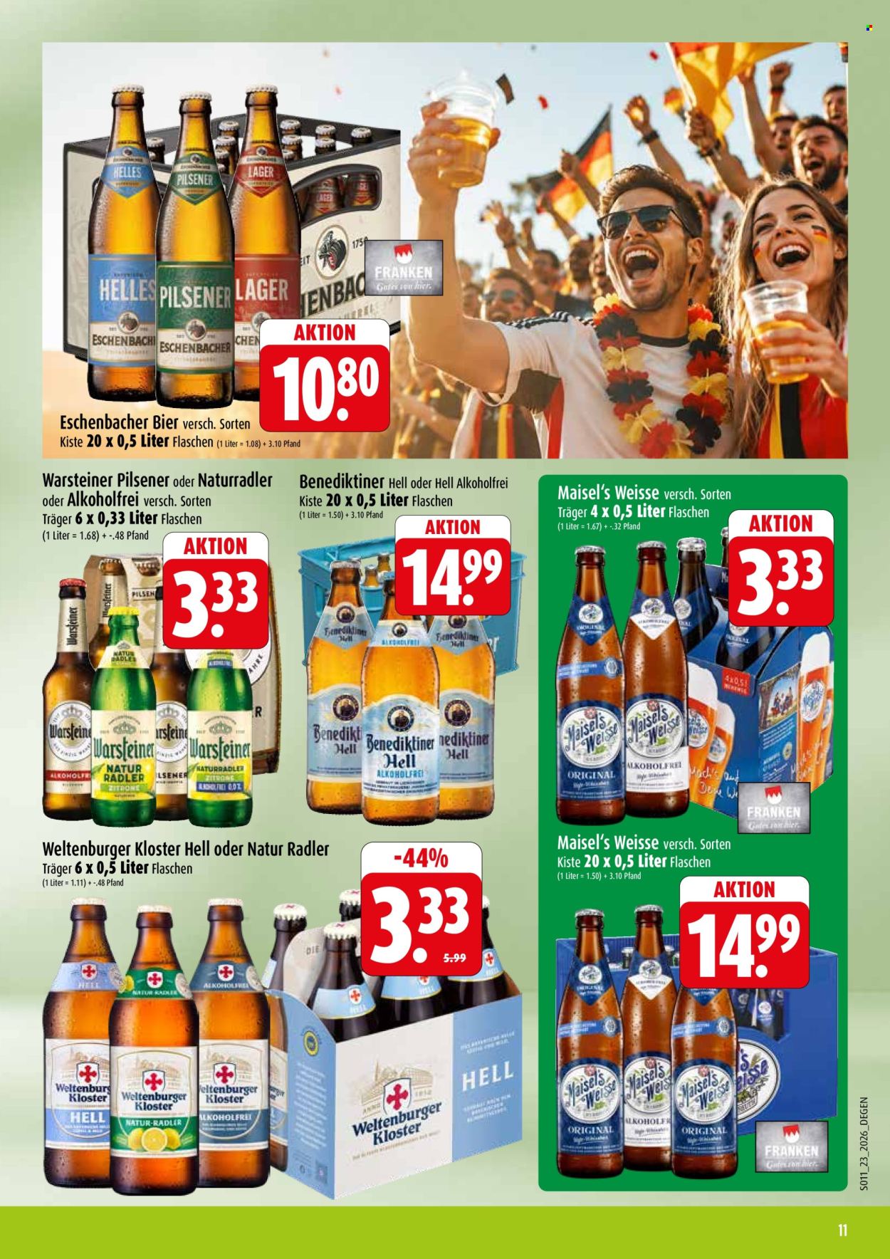 Leták Edeka - 8.6.2026 - 13.6.2026. Strana 11