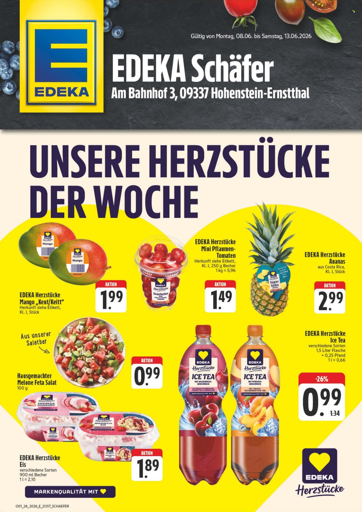 Leták Edeka - 8.6.2026 - 13.6.2026. Strana 2