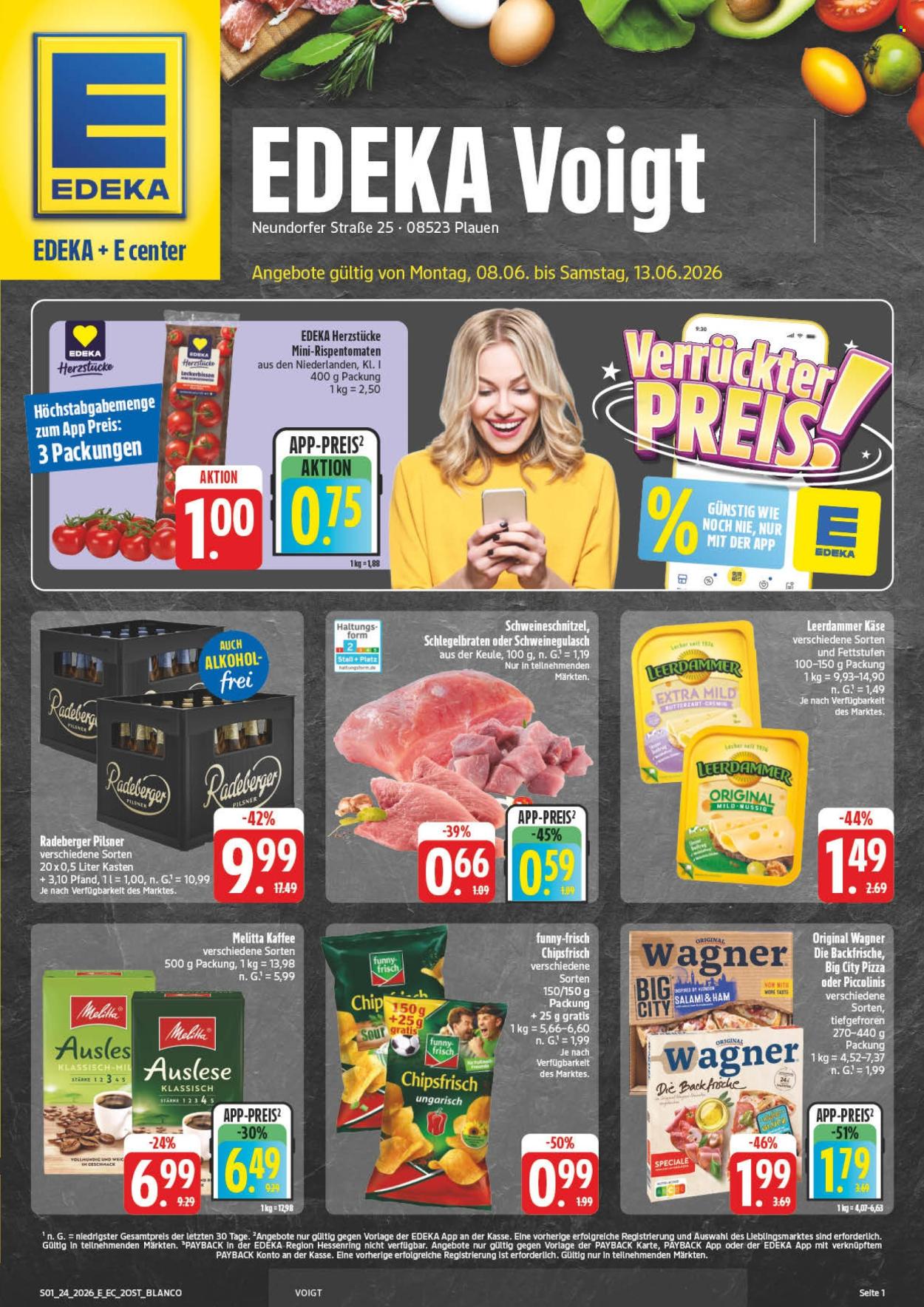 Leták Edeka - 8.6.2026 - 13.6.2026. Strana 1