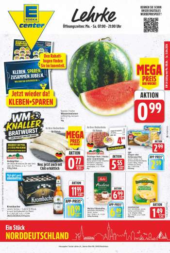 Prospekte E center - 8.06.2026 - 13.06.2026.