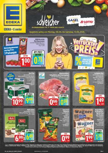 Leták Edeka - 8.6.2026 - 13.6.2026.