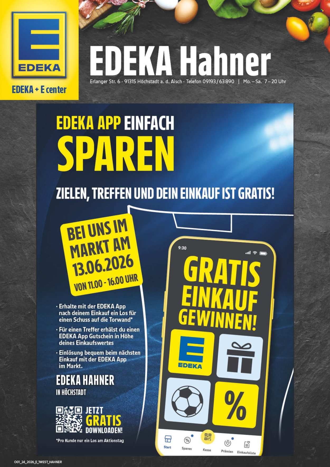 Leták Edeka - 8.6.2026 - 13.6.2026. Strana 2