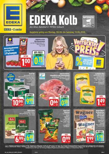 Prospekte Edeka - 8.06.2026 - 13.06.2026.