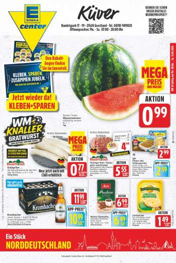 Prospekte E center - 8.06.2026 - 13.06.2026.