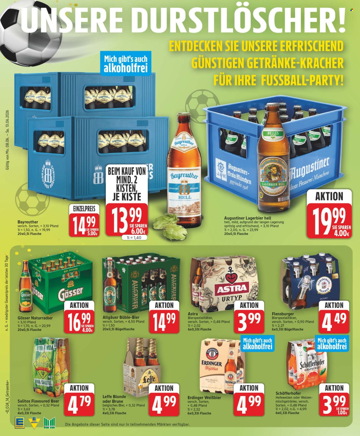Leták Edeka - 8.6.2026 - 13.6.2026. Strana 14