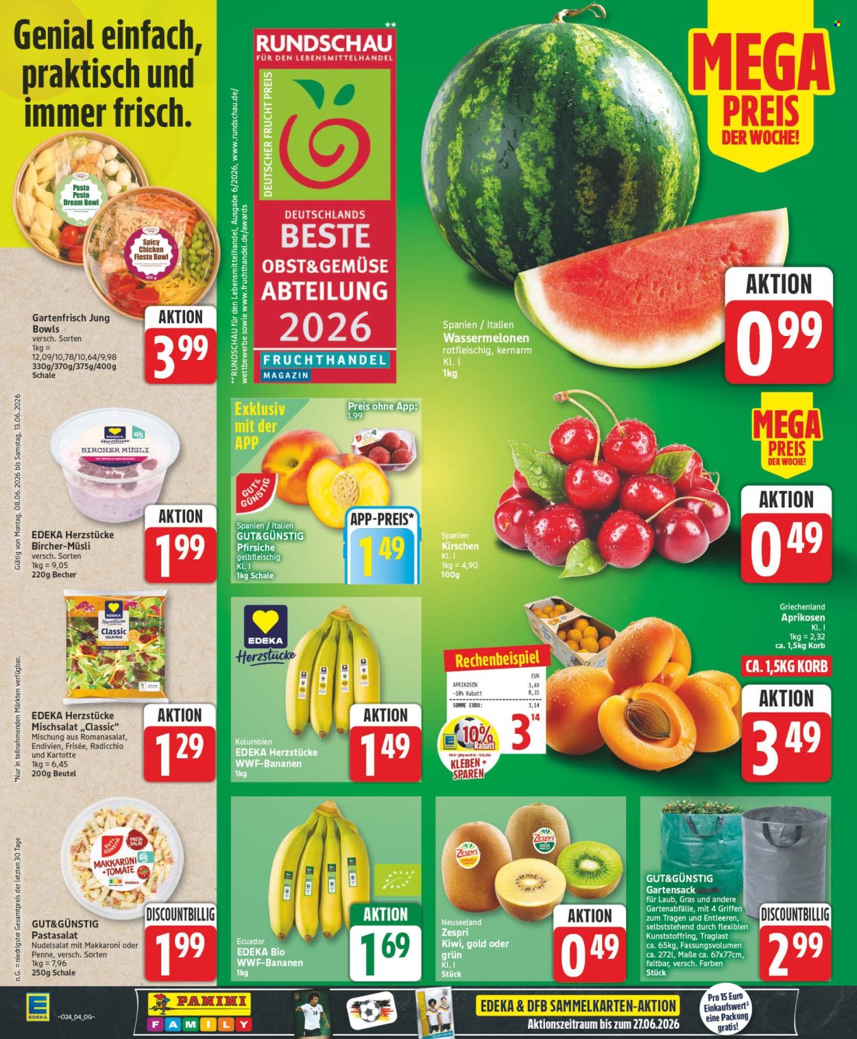 Leták Edeka - 8.6.2026 - 13.6.2026. Strana 4