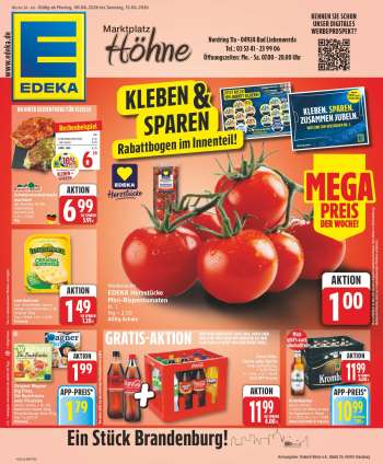 Prospekte Edeka - 8.06.2026 - 13.06.2026.