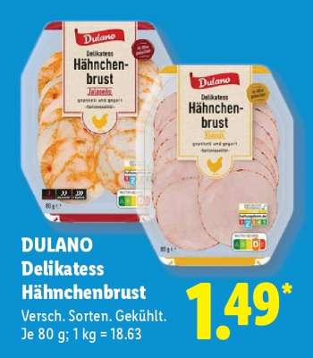 Dulano Delikatess Hähnchenbrust