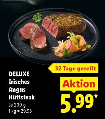 Deluxe Irisches Angus Hüftsteak