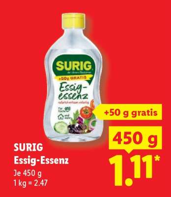 SURIG Essig-Essenz