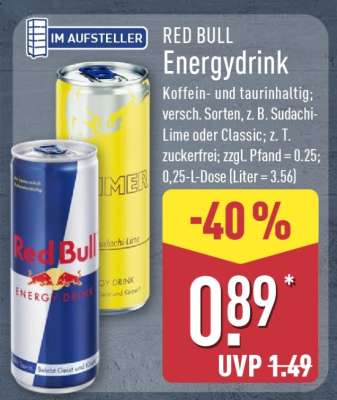 RED BULL Energydrink
