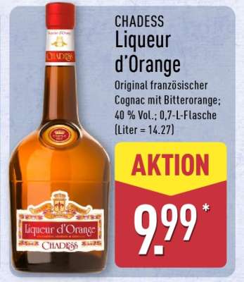 CHADESS Liqueur d'Orange