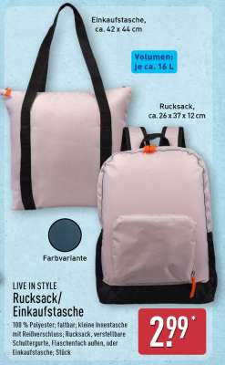 Rucksack/Einkaufstasche