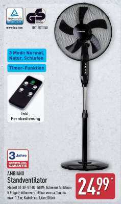 AMBIANO Standventilator