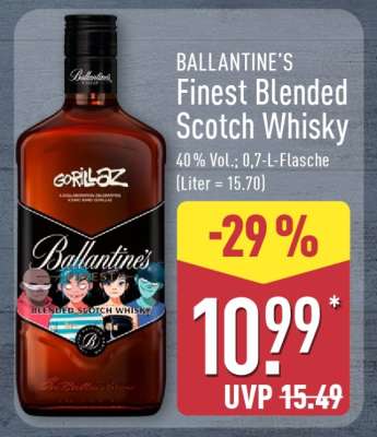 Ballantine’s Finest Blended Scotch Whisky*