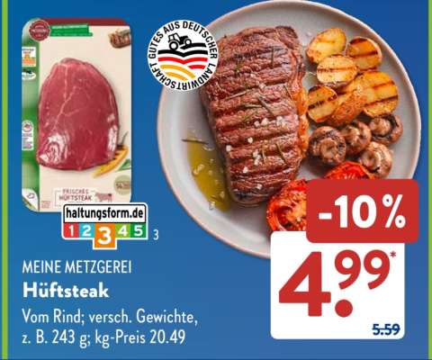 MEINE METZGEREI Hüftsteak