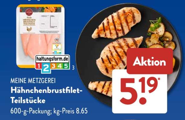 MEINE METZGEREI Hähnchenbrustfilet-Teilstücke