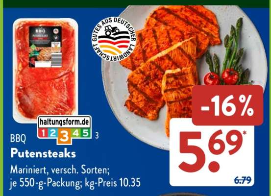BBQ Putensteaks