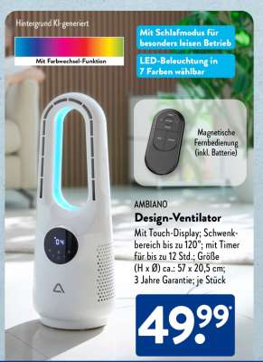AMBIANO Design- Ventilator