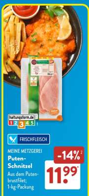 MEINE METZGEREI Puten-Schnitzel
