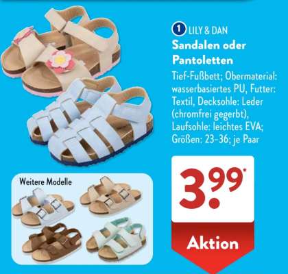 LILY & DAN Sandalen oder Pantoletten