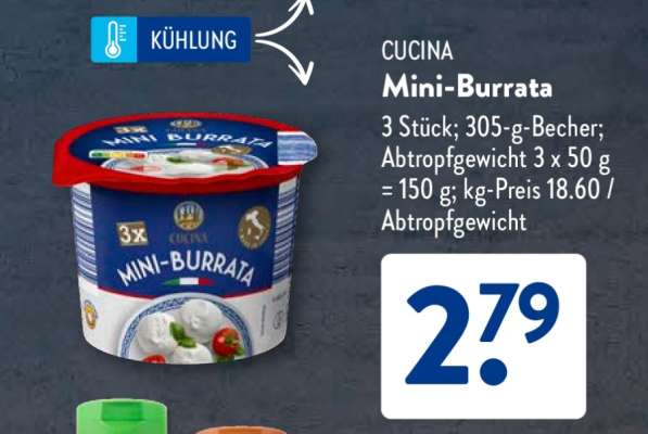 Cucina Mini-Burrata