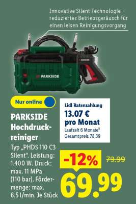 PARKSIDE Hochdruckreiniger