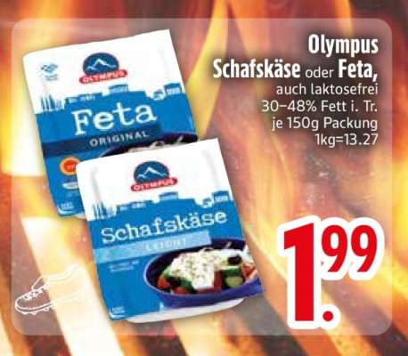 Olympus Schafskäse oder Feta