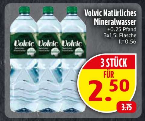 Volvic Natürliches Mineralwasser