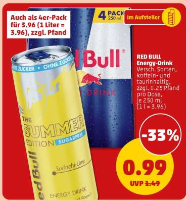 Red Bull Energy Drink*