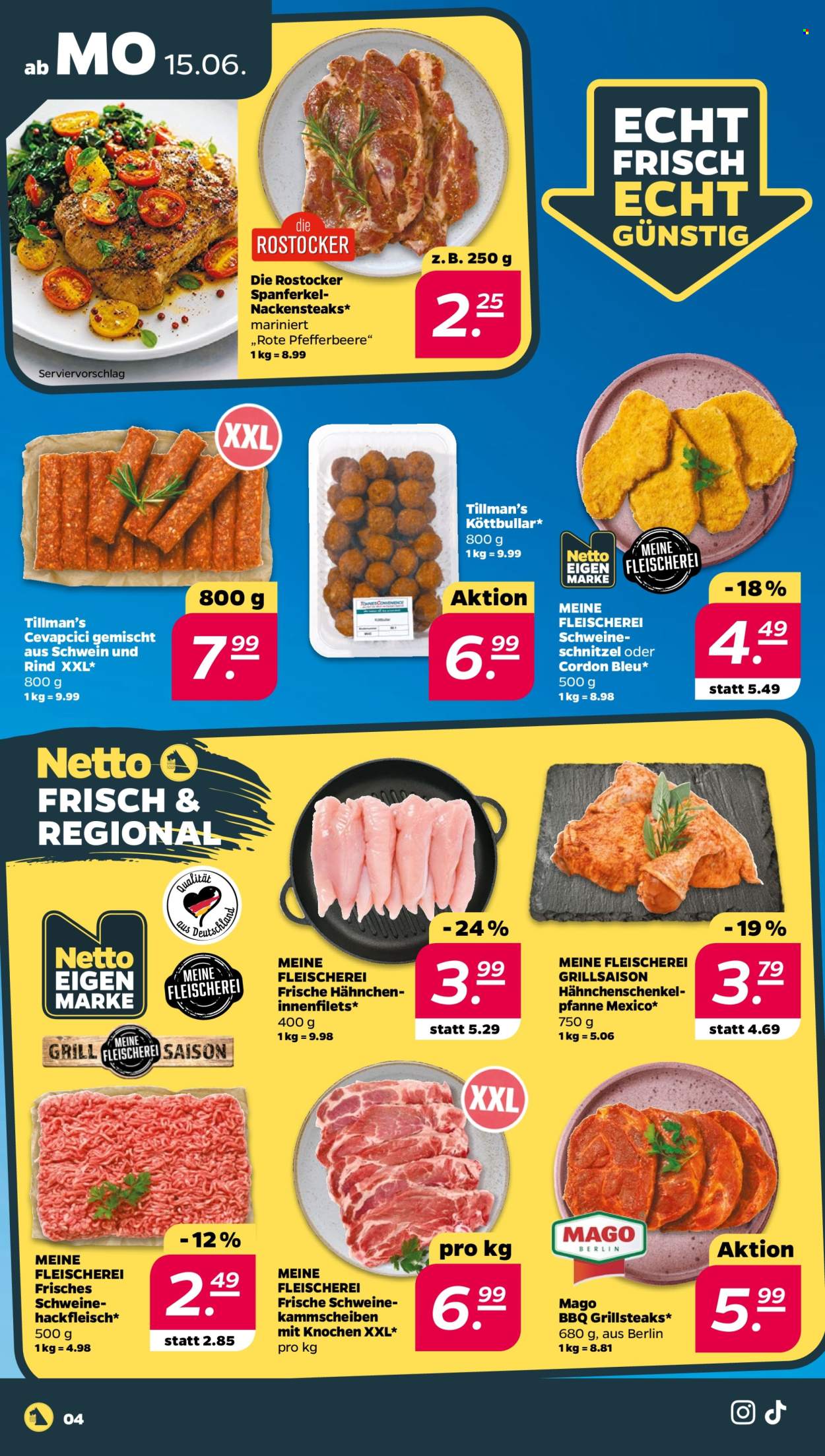 Leták Netto - 15.6.2026 - 20.6.2026. Strana 4