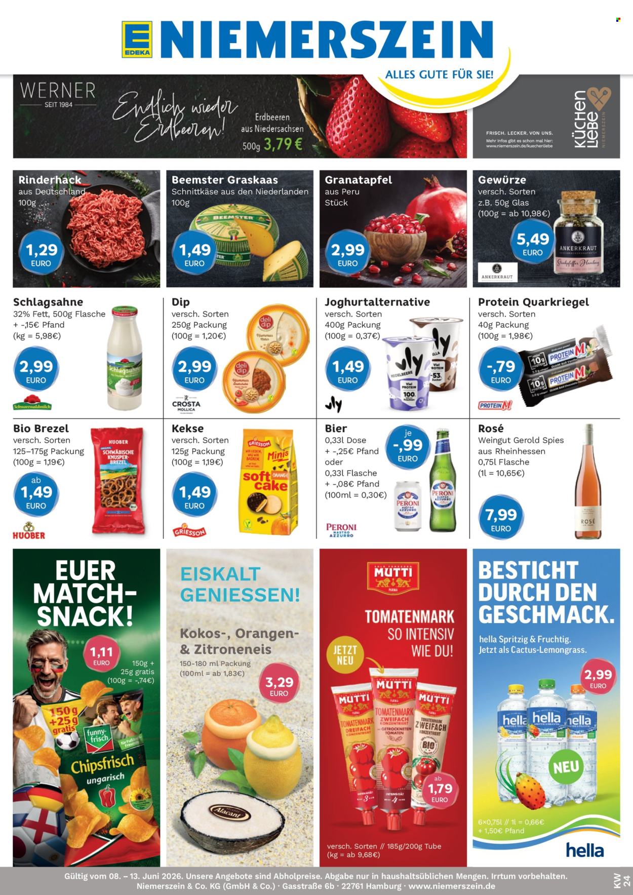 Leták Edeka - 8.6.2026 - 13.6.2026. Strana 1