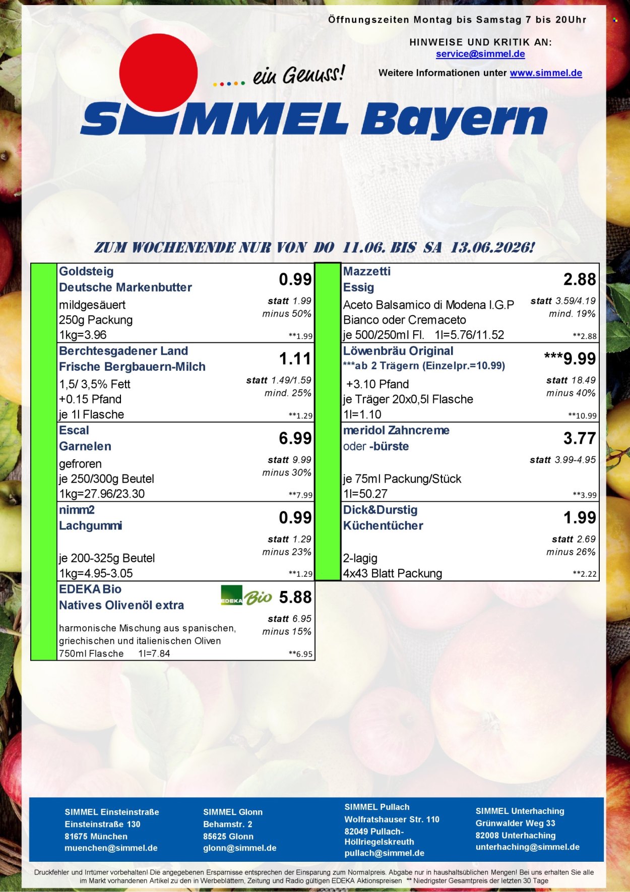 Leták Edeka - 8.6.2026 - 13.6.2026. Strana 10