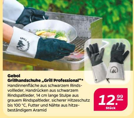 Gebol Grillhandschuhe „Grill Professional”
