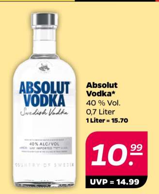 Absolut Vodka*