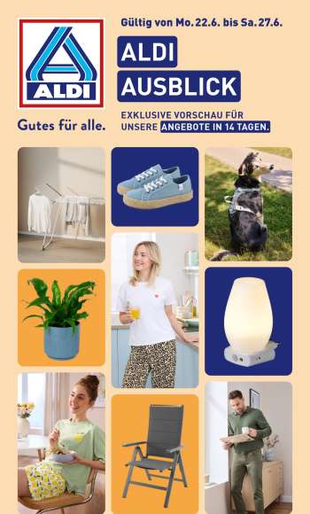 Prospekte ALDI Nord - 22.06.2026 - 27.06.2026.