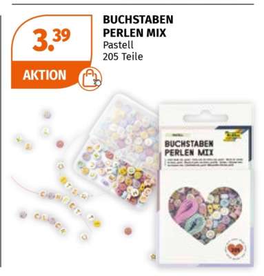 BUCHSTABEN PERLEN MIX