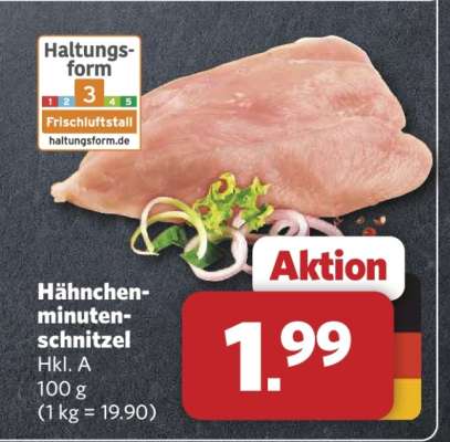 Hähnchenminutenschnitzel