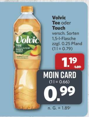 Volvic Tee oder Touch