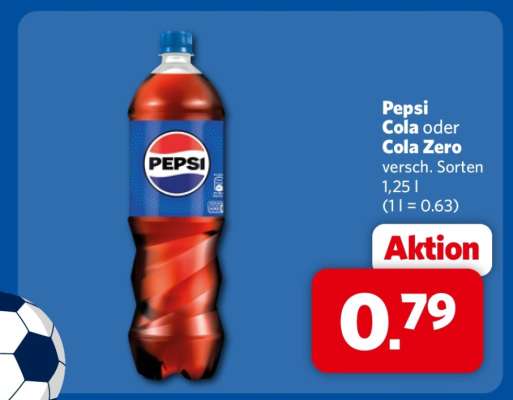 Pepsi Cola oder Cola Zero