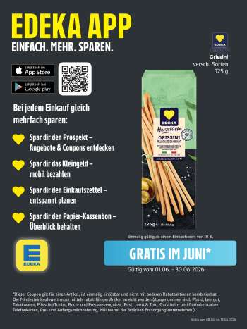 Prospekte Edeka - 8.06.2026 - 13.06.2026.