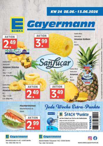 Prospekte Edeka - 8.06.2026 - 13.06.2026.