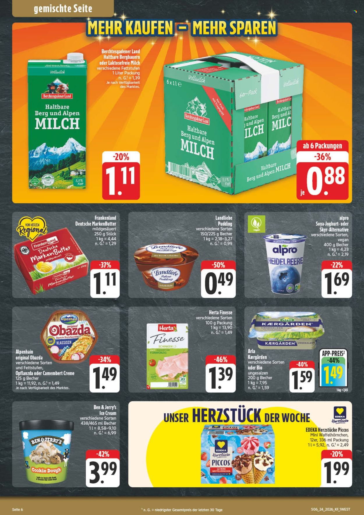 Leták Edeka - 8.6.2026 - 13.6.2026. Strana 6